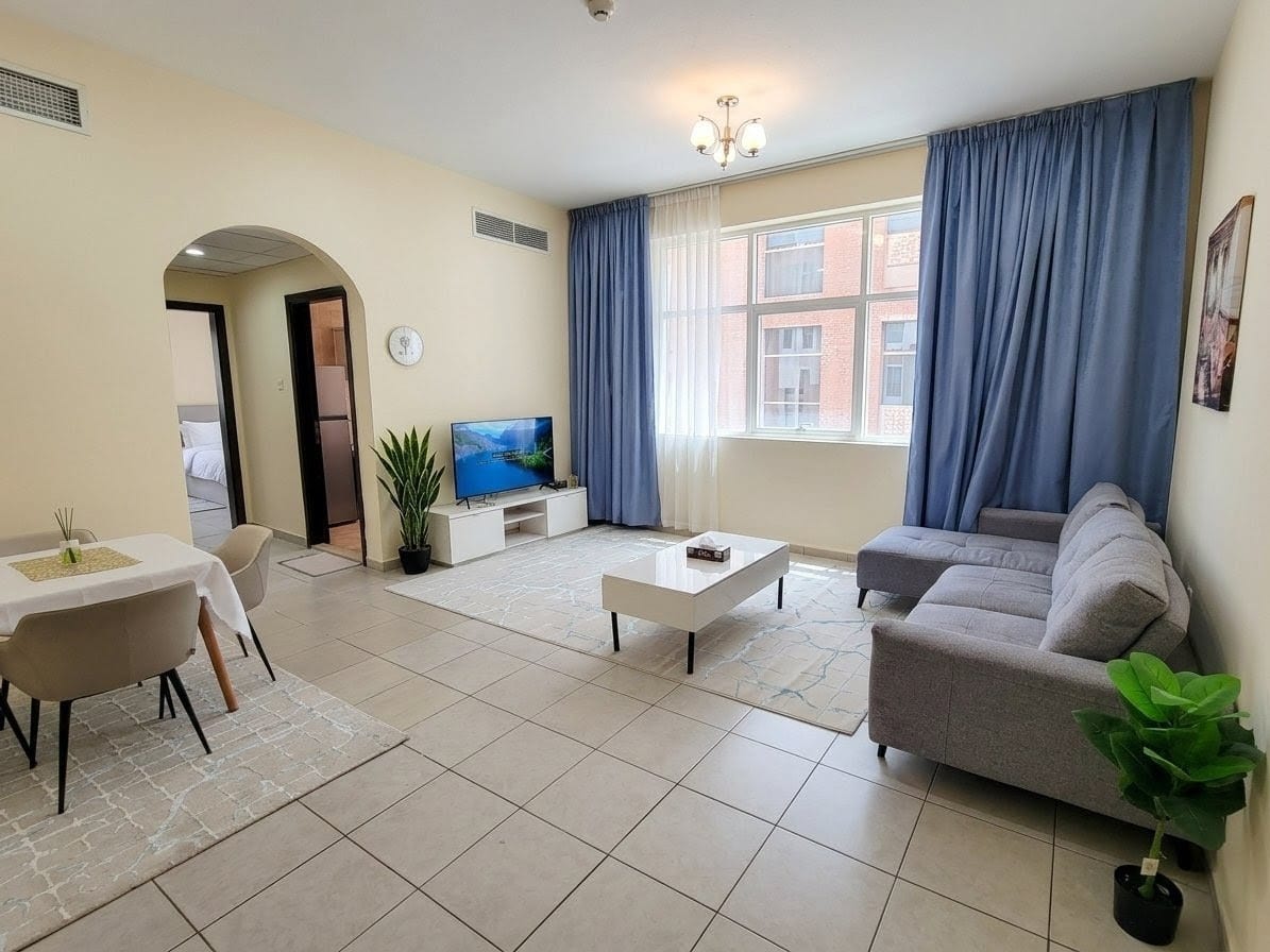 Furnished 1-Bedroom Apartment for Monthly Rent in Al Jurf 2, Ajman — All Bills Included
