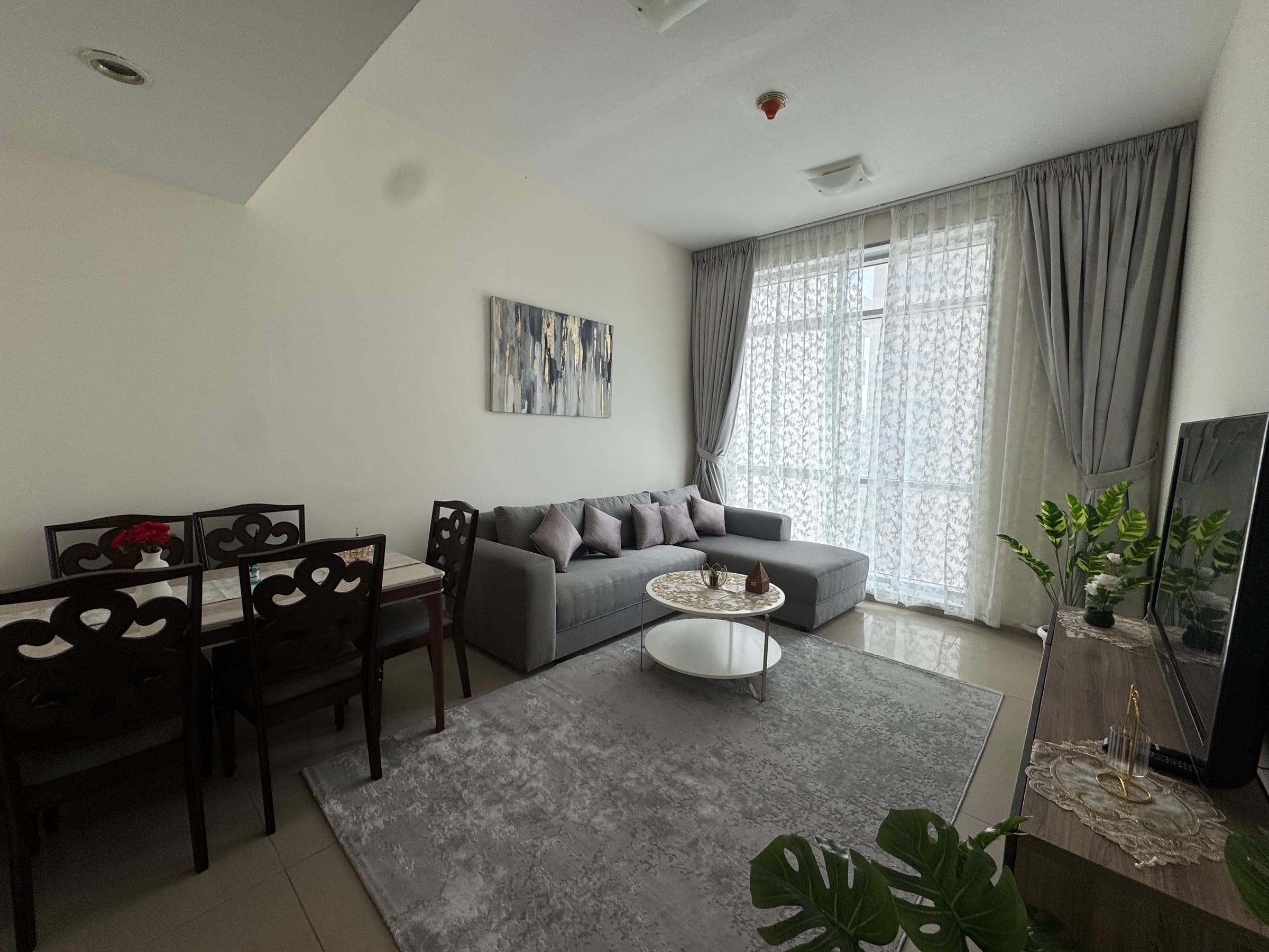 Sea View Furnished 1-Bedroom Apartment for Monthly Rent on Ajman Corniche — All Bills Included