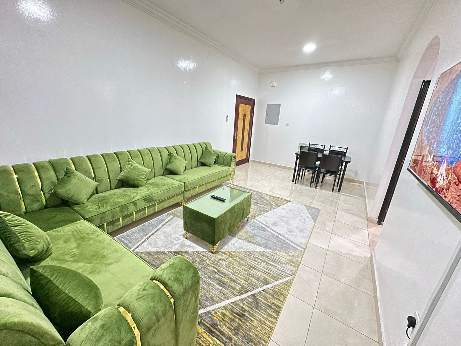 Furnished 2-Bedroom Apartment with Balcony for Monthly Rent in Al Mowaihat 3, Ajman — All Utilities Included